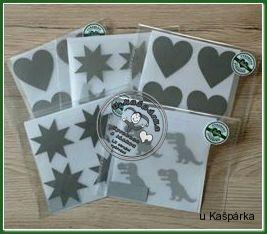 Reflexní nažehlovačka DINOSAURUS