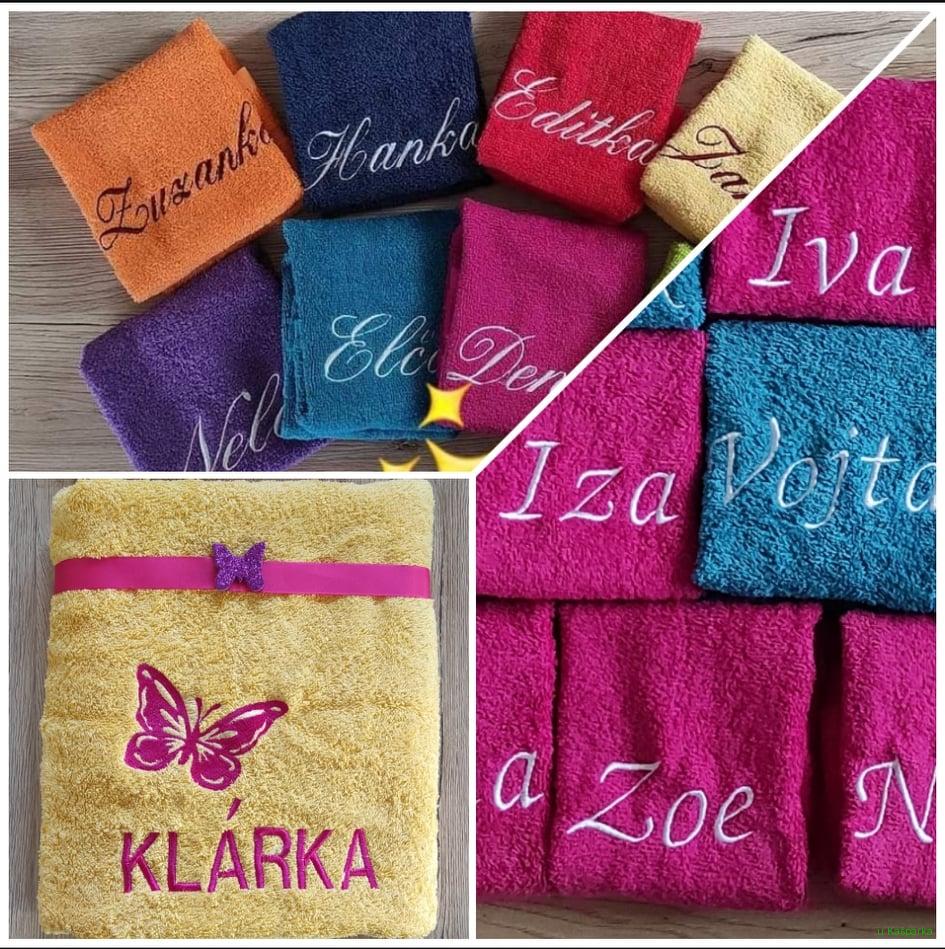 Ručník se jménem Hasiči