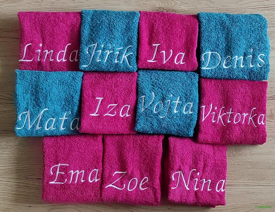 Dětský ručník se jménem 1