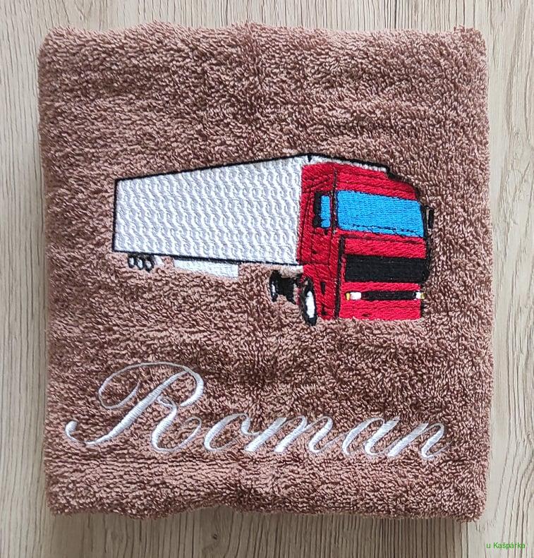 Ručník se jménem KAMION