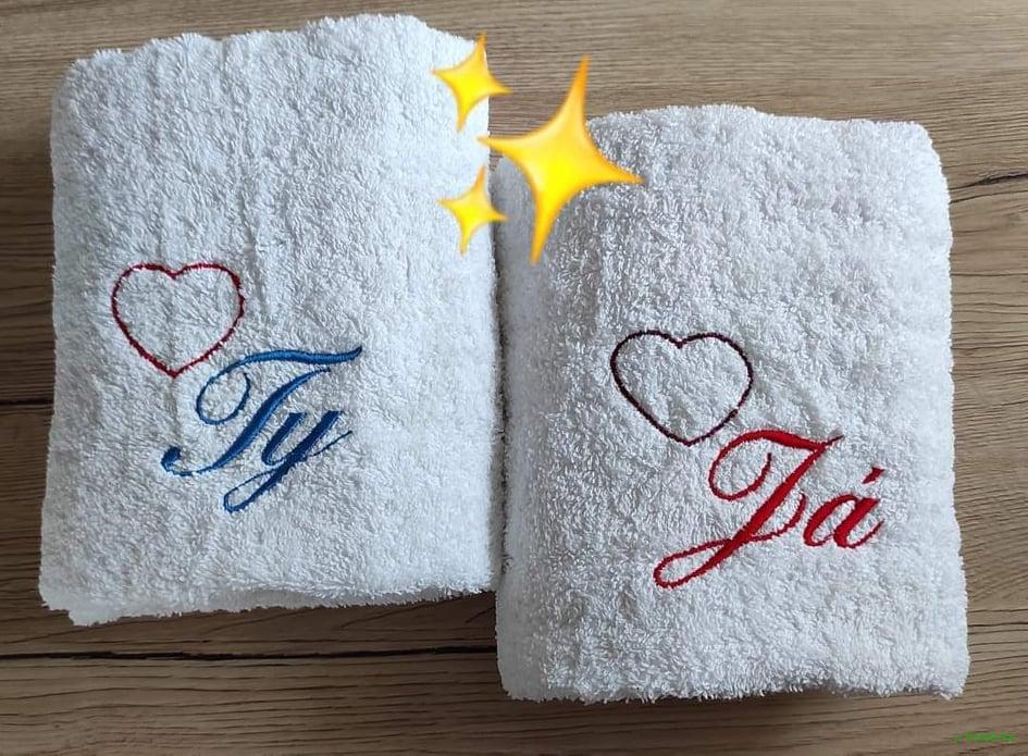 Ručník se jménem TY-JÁ
