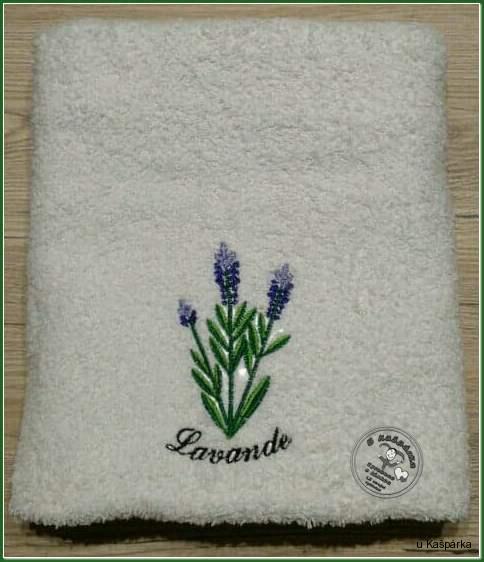 Osuška se jménem LEVANDULE