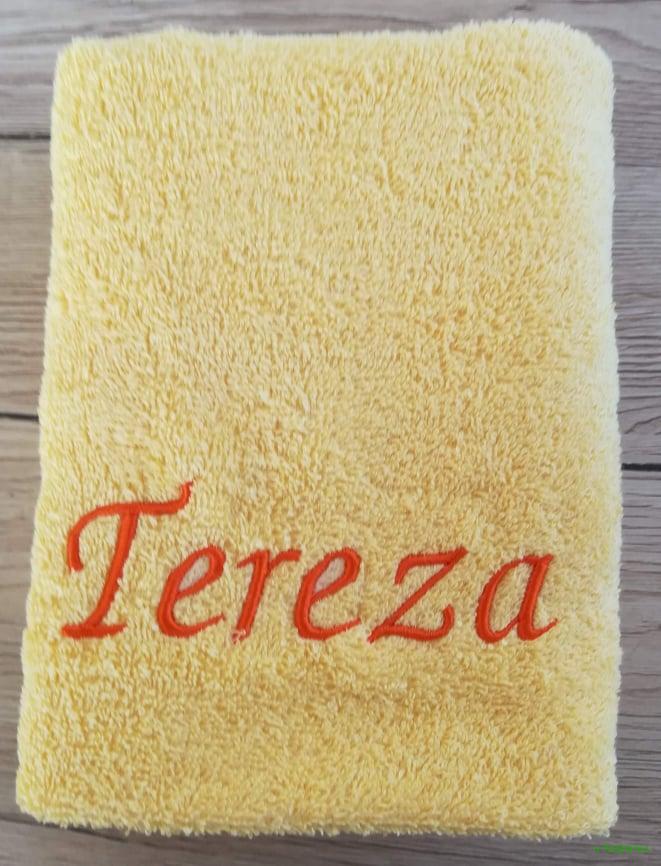 Osuška se jménem  TEREZA