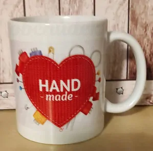 Hrníček s potiskem HAND MADE