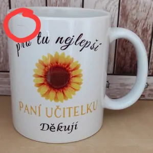 Hrníček s potiskem PRO UČITELE 1 - 2.jakost