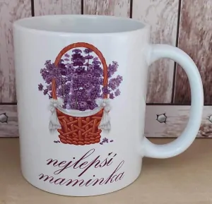 Hrníček s potiskem NEJLEPŠÍ MAMINKA