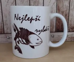 Hrníček s potiskem NEJLEPŠÍ RYBÁŘ 1