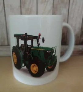 Hrníček s potiskem TRAKTOR ZELENÝ