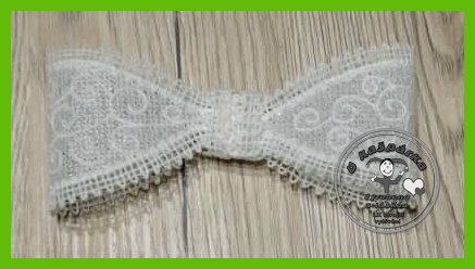 Vánoční ozdoba krajka - MAŠLE 3D