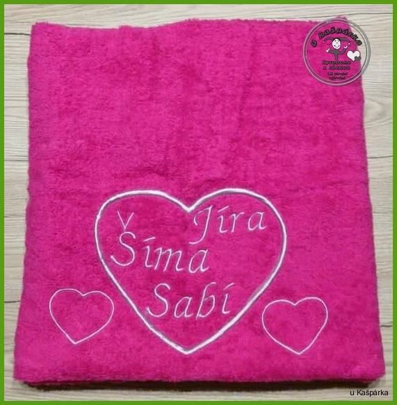 Vzorník výšivka SRDCE MALÉ