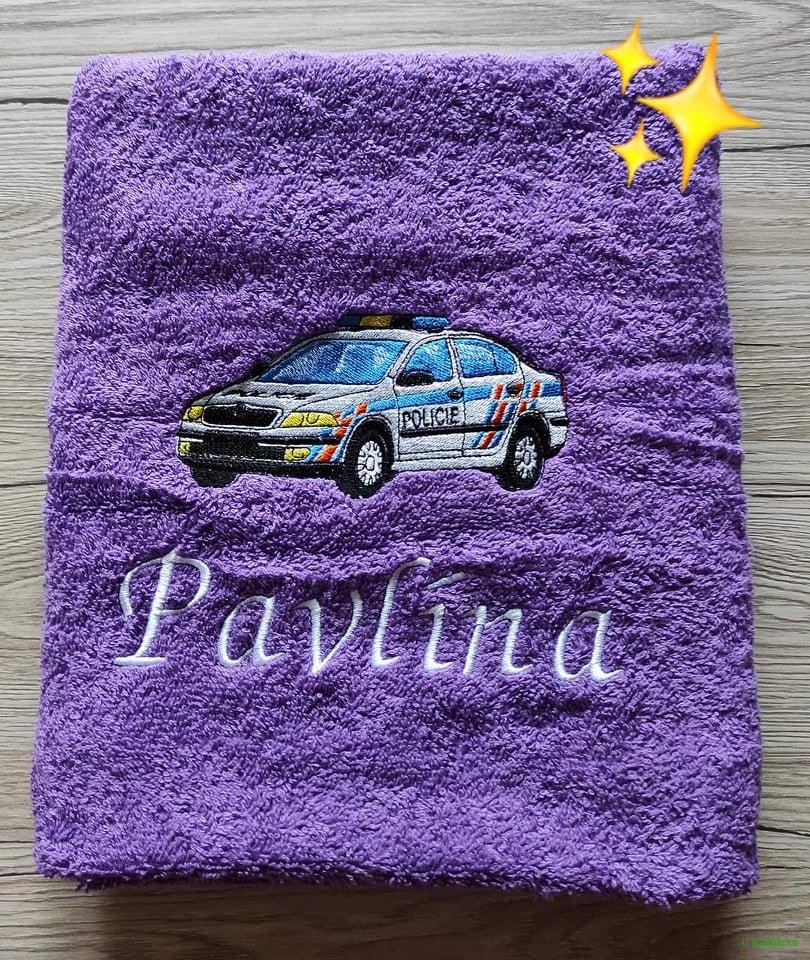 Vzorník výšivka POLICIE