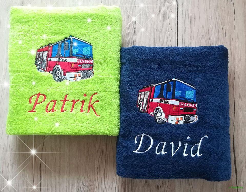 Vzorník výšivka  HASIČI