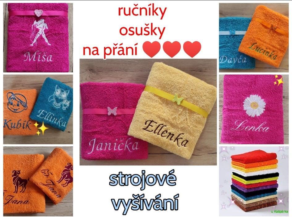 Osuška se jménem  HLAVA KONÍKA