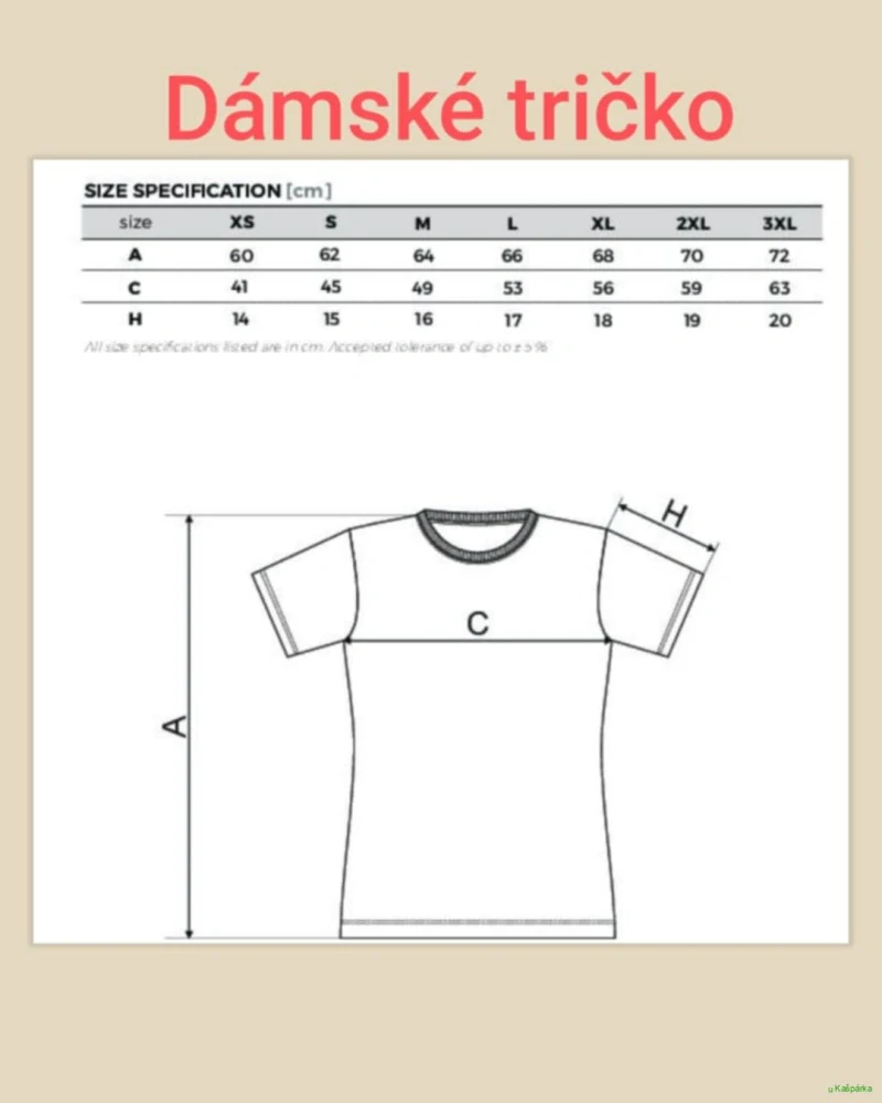 Dámské tričko Basic s potiskem